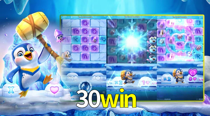 Seleção de caça-níqueis da 30win com design colorido e interface moderna